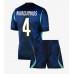 Brasil Marquinhos #4 Bortedraktsett Barn VM 2026 Korte ermer (+ Korte bukser)